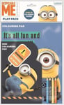 New Minions Character Mini Colouring Pad Kids Child Educational Toys 30 Pages