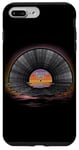 iPhone 7 Plus/8 Plus Retro Vintage Vinyl Sunset Reflection LP Vinyl Record Case