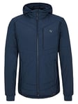 Ziener Nandus Primaloft Veste pour Homme | Fonctionnelle, Chaude, avec empiècement Stretch, Bleu Marine foncé, 58