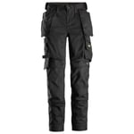 SNICKERS WORKWEAR Bukse 6247 dame sor 42