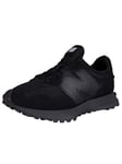 New Balance327 Suede Trainers - Black/Black