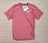 Miler Miler 1.0 Dri-Fit Running Sport Top Lightweight Adobe Red Mens XXL New