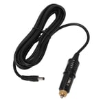 2 Pcs DC 12V Power Supply Cable Cigarette Lighter Cord Male Plug For GDS