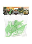 World of Dinosaurs Glown in the Dark Dino 4pcs.