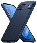 Ringke Coque Compatible avec Google Pixel 8a [Onyx] Antidérapant Antichoc Protection Robuste Flexible Ultra Fine TPU Souple Durable Étui pour Coque Pixel 8a - Navy