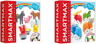 SMARTMAX - My First Farm Animals, Magnetic Discovery Play Set, 16 pieces, 1-5 Y