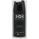 3 x Rapport Black Deodorant Body Spray 150ml