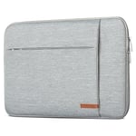 Housse Ordinateur Portable 13 Pouces Gris - CASEZA London Sac pour ASUS Acer Dell HP Lenovo Microsoft Surface Book & Autres – Sac à Main PC Ultrabook 13" - 13,3" résistant à l’Eau avec 2 Poches