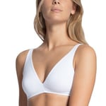 Calida BH Natural Comfort Soft Bra Hvit bomull A 85 Dame