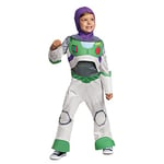 Disguise Toy Story - Costume Buzz l'Éclair - Licence Officielle Pixar - Combinaison tout en 1 3T-4T - Parfait pour Fêtes et Cosplay - Costume Authentique et Réaliste - Matériaux Durables