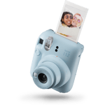 Fujifilm Instax Mini 12 Pastel Blue Kompakt instantkamera. Best i test!