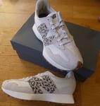 New Balance 327 Moonbeam Leopard Off White Trainers Women's UK 7.5 NEW