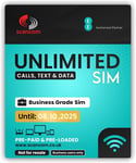 EE 5G Unlimited Data Sim Card - Preloaded monthly until 8th OCTOBER 2025 - No &