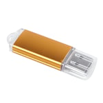 USB Memory Stick Flash Pen Drive U Disk for PS3 PS4 PC TV Color:Golden capacity: