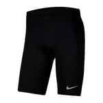 Nike Men Power Running Tights - Black/Reflective Silver, X-Large