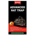 Rentokil Advanced Powerful Rat Rodent Trap, Indoor/outdoor Use With Easy Release