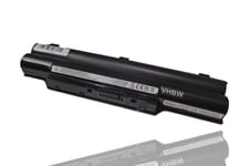 vhbw Li-Ion batterie 4400mAh (10.8V) pour ordinateur portable laptop notebook Fujitsu-Siemens LifeBook AH572, E751, E752, E8310, P701, P771, P771A