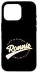 Coque pour iPhone 16 Pro Funny Personalized First Name Design for Ronnie