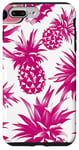 Coque pour iPhone 7 Plus/8 Plus Festive Tropical Ananas Coque de téléphone Motif Noël