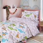 Indus Textiles Kids Duvet Cover Sets 100% Cotton Reversible Single Duvet Cover -