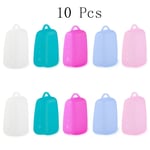 10Pcs Easy to Clean Toothbrush Head Cover Silicone Toothbrush Cover  Bathroom