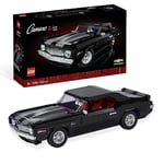 LEGO Icons Chevrolet Camaro Z28, Customisable Classic Car Model Building Kit for Adults, Vintage American Muscle Vehicle, Father's Day Treat, Gift Idea 10304
