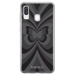 Babaco ERT GROUP mobile phone case for Samsung A40 original and officially Licensed pattern Butterflies 001 optimally adapted to the shape of the mobile phone, case made of TPU