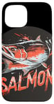 Coque pour iPhone 15 Bonne saison de pêche au saumon