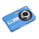 Teens Digital Camera 8X Digital Zoom 4K Compact Camera Anti Shake With Built In