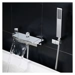 Kroos ® - Robinet mélangeur bain-douche mural, Cascade - Chromé