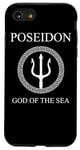 Coque pour iPhone SE (2020) / 7 / 8 Poséidon Dieu de la mer Dieu grec Trident