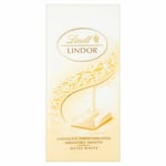 Lindt Lindor White Bar 100g