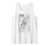 Planet Earth Solar System Planets You Are Here Astronomy Tank Top