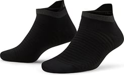 NIKE DA3589-010 Spark Lightweight Socks Unisex Black,Reflect Silver 6-7.5