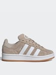 adidas Originals Older Unisex Campus 00s Trainers - Beige, Beige, Size 5.5 Older