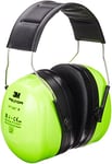 3M™ PELTOR™ Casque antibruit Bull's Eye™ III, référence H540A-441, Vert Neon, Taille unique