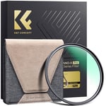 K&F Concept 67mm UV Filter with Brass Frame, 36-Layer Coating, High Definition Optical Glass Lens Protection Filters, Nano-X PRO Series