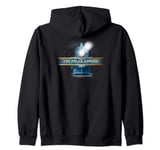 The Polar Express Train Logo Christmas Zip Hoodie