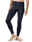 LAPASA Pantalon Thermique Homme Bas Caleçon Long sous-Vêtement Chaud Automne/Hiver M10 M Bleu Marine (1 Pantalon)