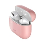 Baseus silikondeksel for Apple AirPods Pro-hodetelefoner rosa (WIAPPOD-ABZ04)