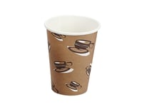 Kaffemugg 12Oz 34Cl Hot Cup Single Wall Kartong 1000 St/Burk - (1000 St.)