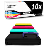 10x Eurotone Toner Replaces Kyocera TK 540 C TK 540 K TK 540 M Y TK540