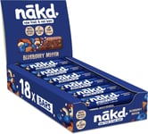 Nakd Blueberry Muffin Natural Fruit & Nut Bars - Vegan - Healthy Snack - Gluten