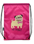 David And Goliath You So Pugly Pink Trainer Gym PE Kit Drawstring Bag