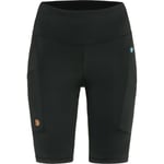 Fjällräven Womens Abisko Short Tights (Svart (BLACK/550) Medium)