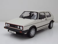 WELLY - Voiture de 1982 couleur blanche – VW Golf GTI Pirelli - 1/18 - WEL180...