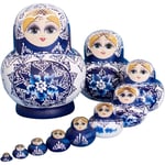 Nesting Dolls Brand, 10 delar, Rysk Matryoshka Dockserie 10