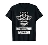 Men's Biker Beard & Skull Kult Beard Tattoo Skull Inked T-Shirt