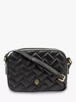 Kurt Geiger London Kensington Quilt Leather Cross Body Bag, Black