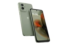 Motorola Moto G55 - røget grøn - 5G smartphone - 256 GB - GSM